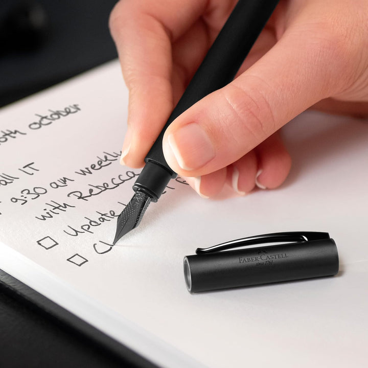 Faber-Castell Ambition All Black Füller B