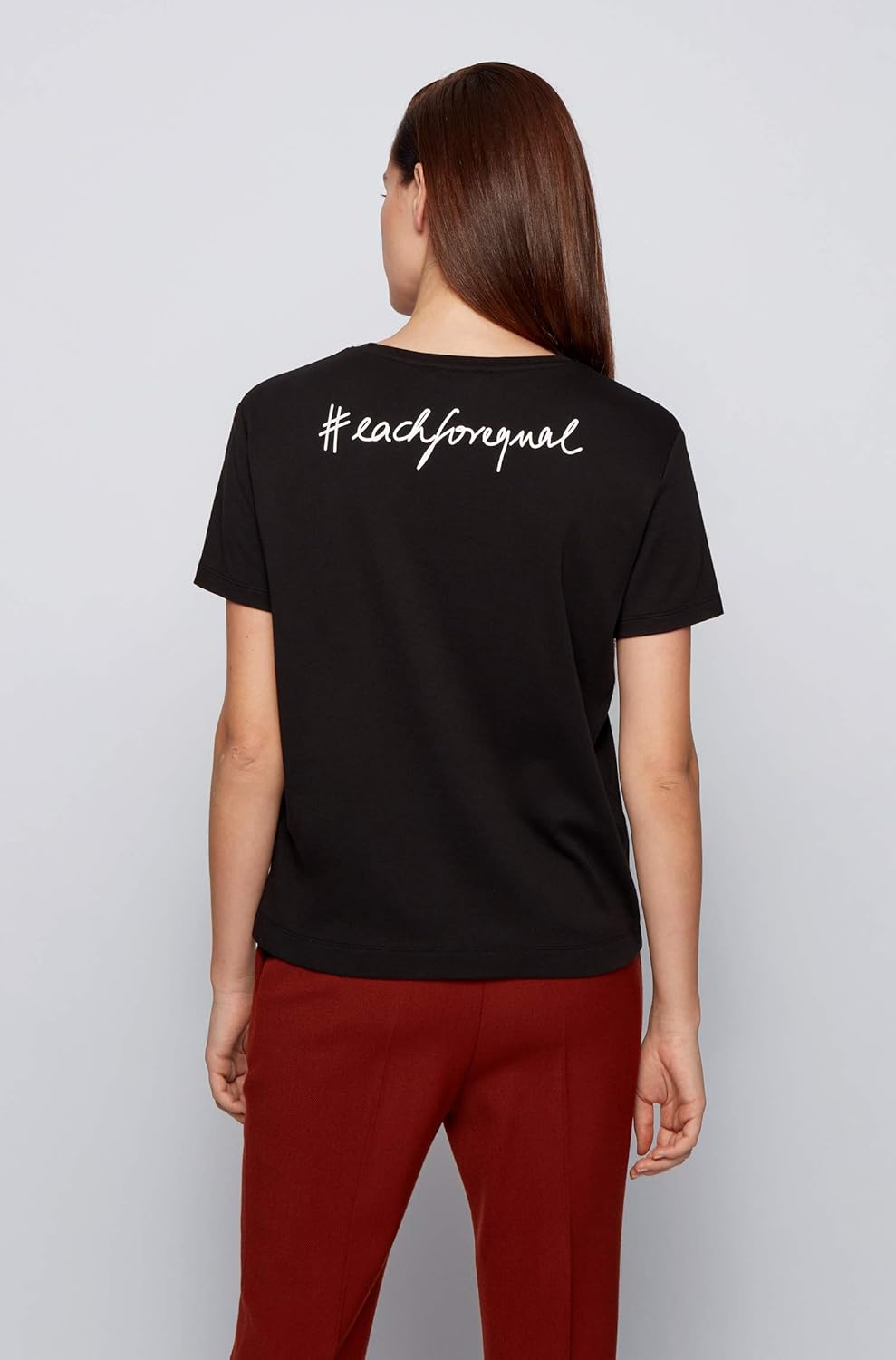 BOSS Damen C_Eyou 10217381 01 T-Shirt, Black1, S