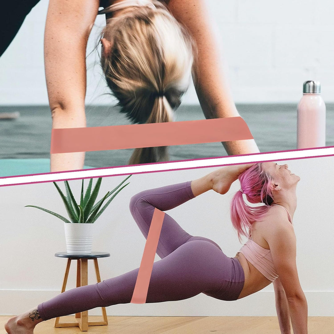 Tinoaly 11stk Pilates Essentials Set für Frauen, Besseres Yoga Trainingsgerät Zuhause mit Pilates-Ri