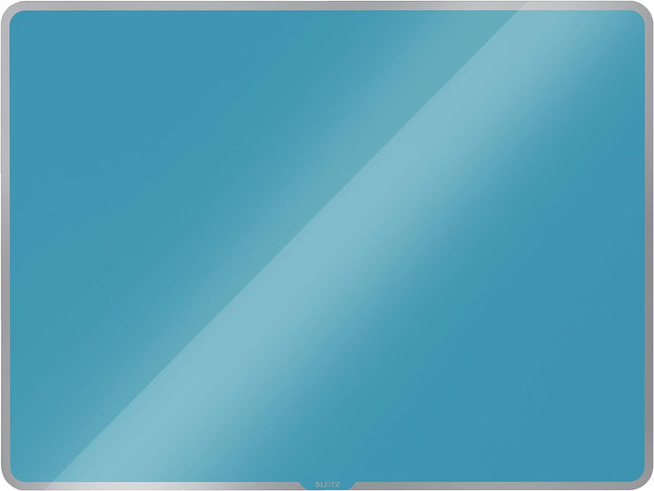 Leitz magnetisches Whiteboard aus Glas, 800 x 600, Sanftes Blau, Cosy-Serie, 70430061 800 x 600mm Sa