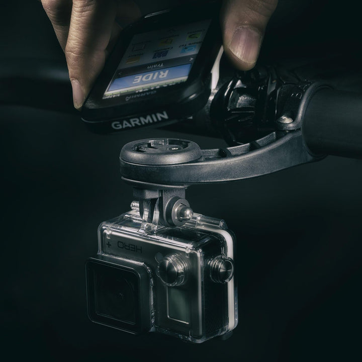 BarFly 4 Mini-Halterung für kleinere Computer schwarz Garmin, Wahoo, Polar, Bryton, Cateye