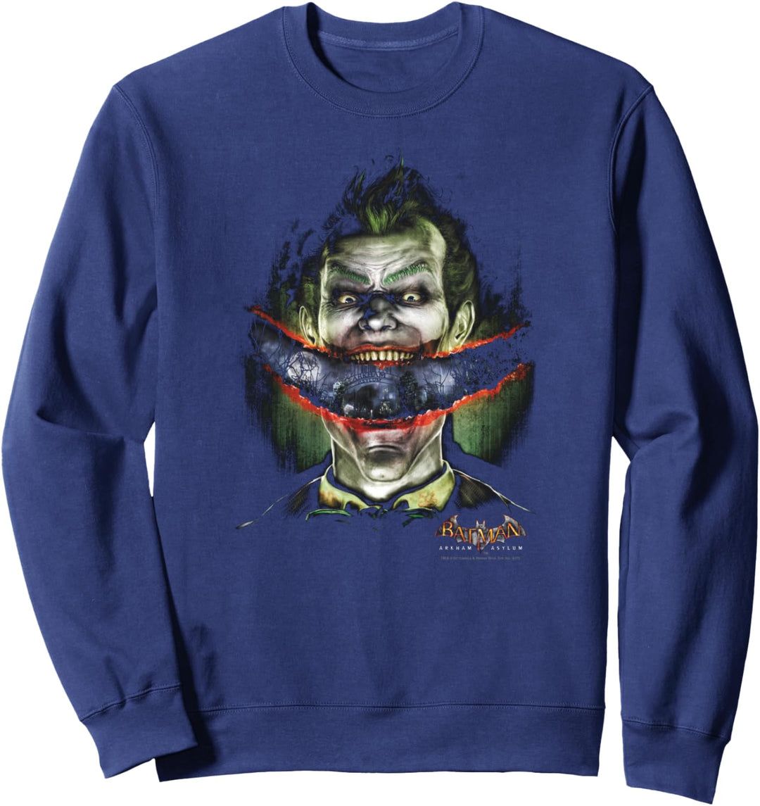 Batman: Arkham Asylum Joker Crazy Lips Sweatshirt