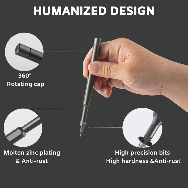 FANACAN Feinmechaniker Schraubendreher Set, Mini Werkzeug Set mit Torx T5 T6 T8 T9 T10, usw, Reparat