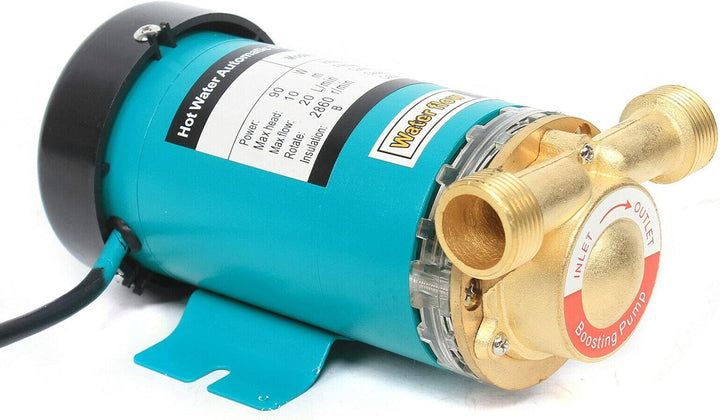 Druckerhöhungspumpe, 120W 25L Umwälzpumpe Heisswasserpumpe 220V Wasserpumpe Hauswasserwerk Automatis