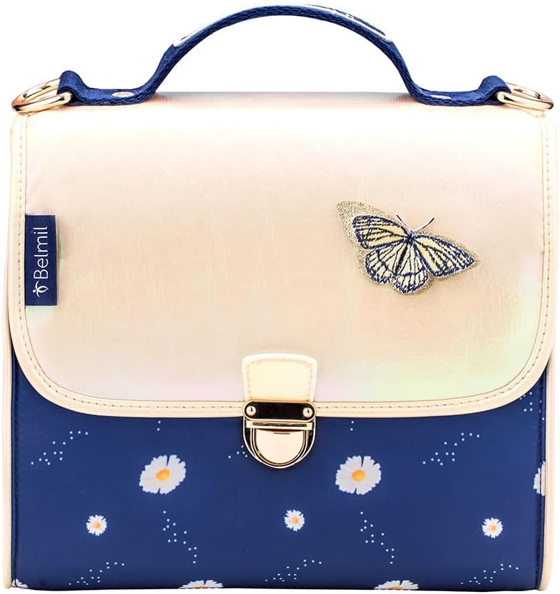 Belmil Premium Petite Kindergarten Schultertaschen Umhängetasche für Mädchen (305-51/P) Daisy, Daisy