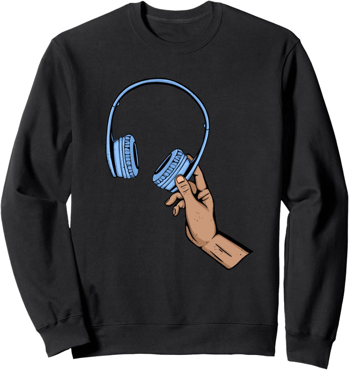 DJ Disc Jockey - Kopfhörer Party DJ Sweatshirt