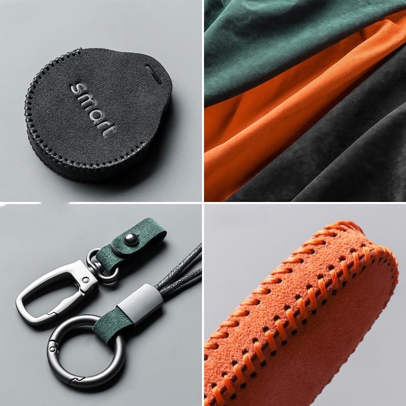 VOYVOX Schlüsseletui, für Smart #1 Auto Schlüsselanhänger Tragbares Autoschlüssel Tasche mit für Dam