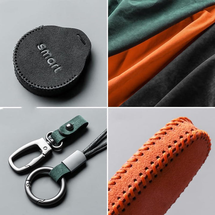 VOYVOX Schlüsseletui, für Smart #1 Auto Schlüsselanhänger Tragbares Autoschlüssel Tasche mit für Dam