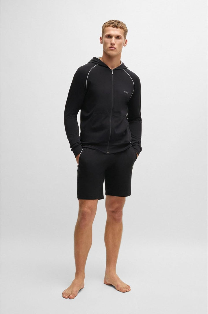 BOSS Herren Homewear Kurze Hose Freizeithose Mix&Match Short CW, -001 Black