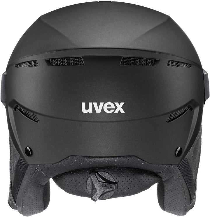 uvex Wanted Visor Visier Skihelm - Navy mat black mat 54-58 cm Bundle mit Skihelm-black-56-58cm, bla