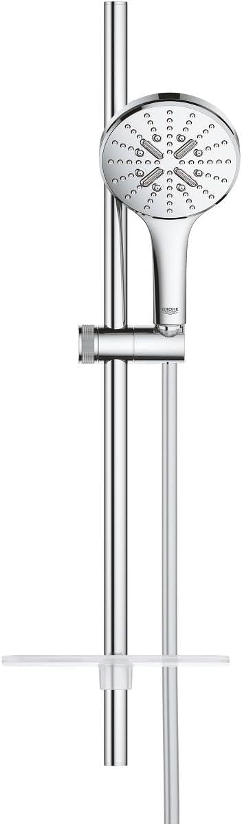 GROHE Rainshower SmartActive 130 - Brausestangenset (3 Strahlarten, 900mm Brausestange, inkl. Duscha