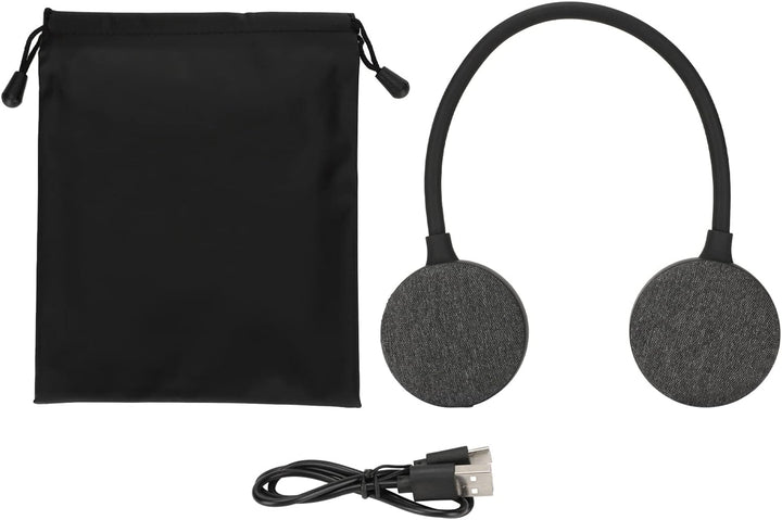 Yunseity Tragbarer Lautsprecher, Nackenbügel-Bluetooth-Lautsprecher, Eingebautes Mikrofon, Freisprec