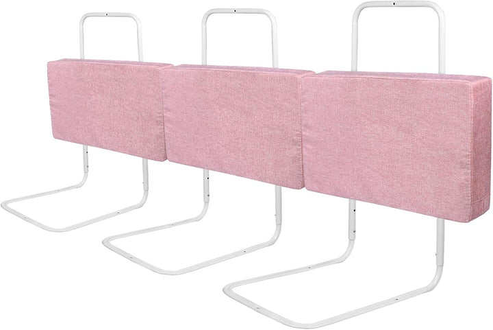 UISEBRT 3 Stück Bettgitter 60cm Rausfallschutz Bett, Bettschutzgitter für Kinder 5-Loch Höhenverstel