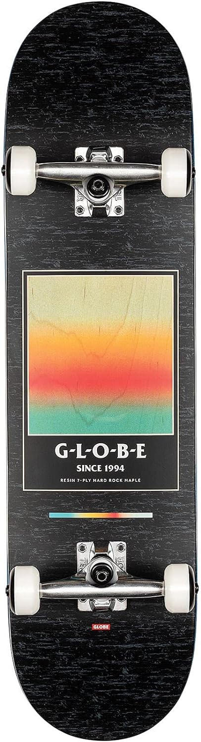 Globe G1 Supercolor Skateboard 2021 Black/Pond 24, 24