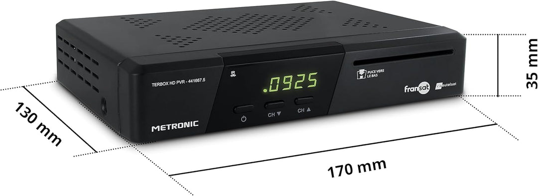 METRONIC Terbox 441667 Tuner Ja (MPEG4 HD) FRANSAT, FRANSAT
