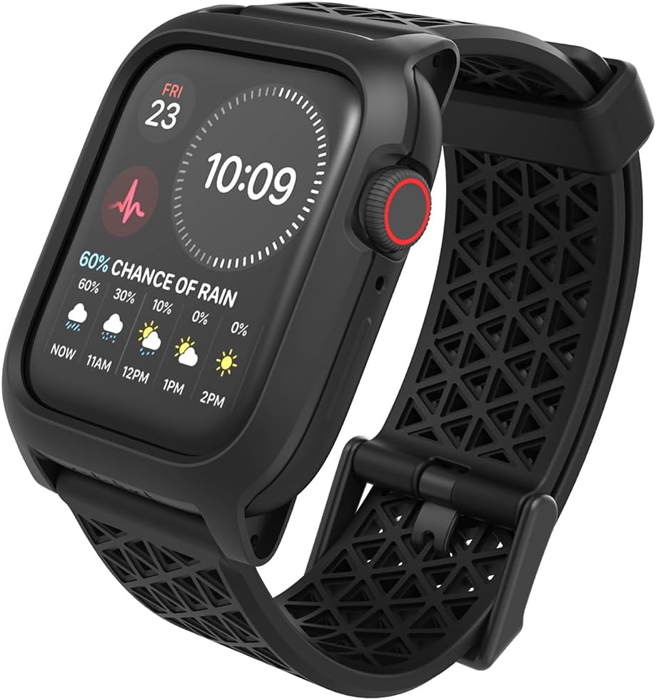 Catalyst Gehäuse für Apple Watch Serie SE 2022, Series 6, 5, und Serie 4, 44 mm, Schnallenverschluss