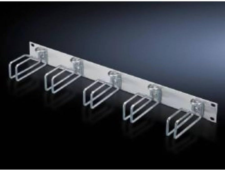 Rittal Stahl Kabel-Panel 1U, Grau