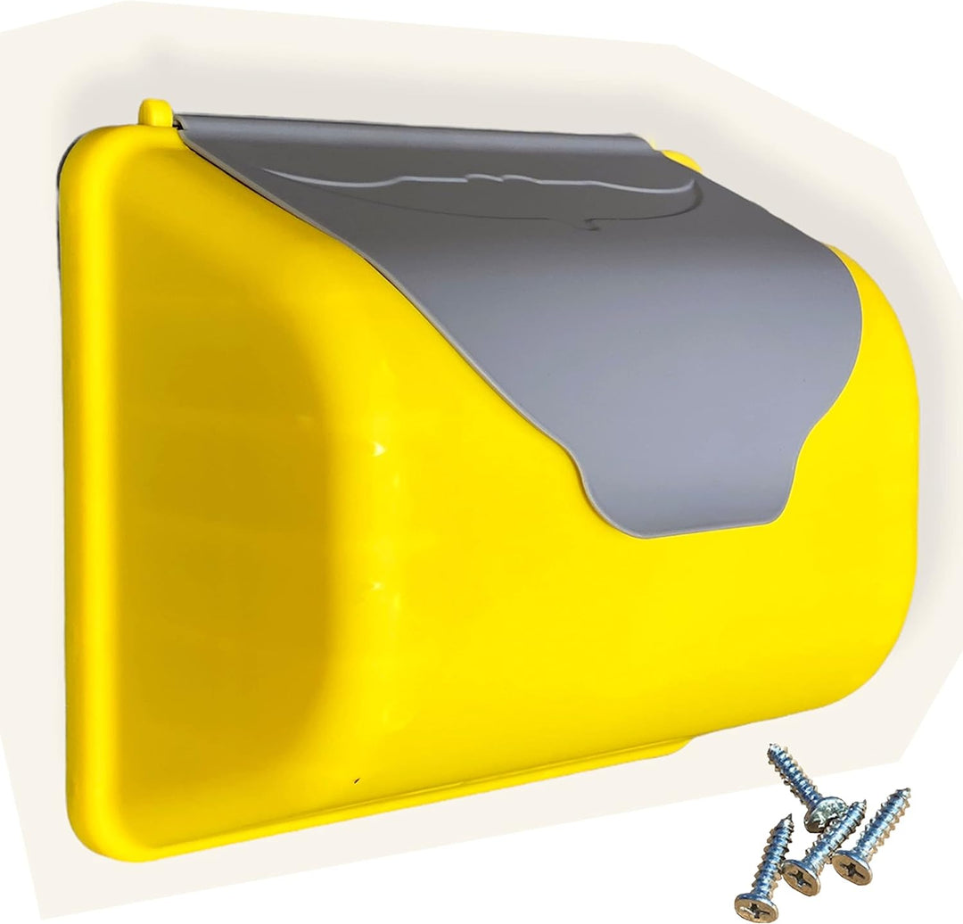 Kinder Briefkasten Auswahl grün, grau oder rot gelb, Zubehör für Kinderspielhaus, Baumhaus, Klettert