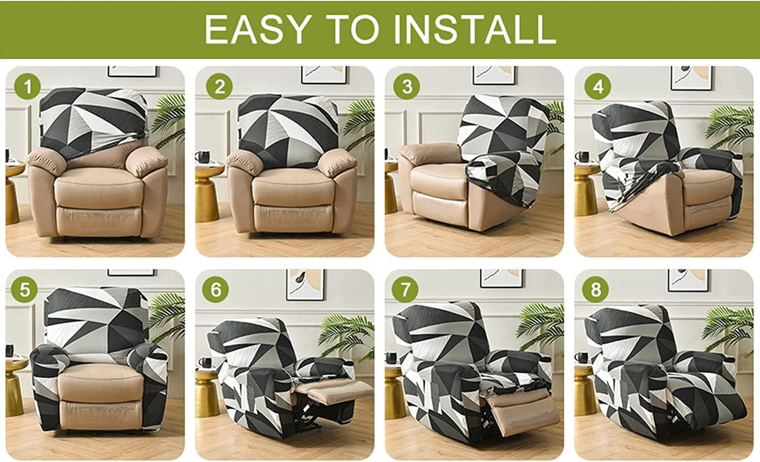 CHNSHOME Sessel überzug Sesselschoner relaxsessel Sesselauflage Schonbezug für Fehrnsehsessel Lieges