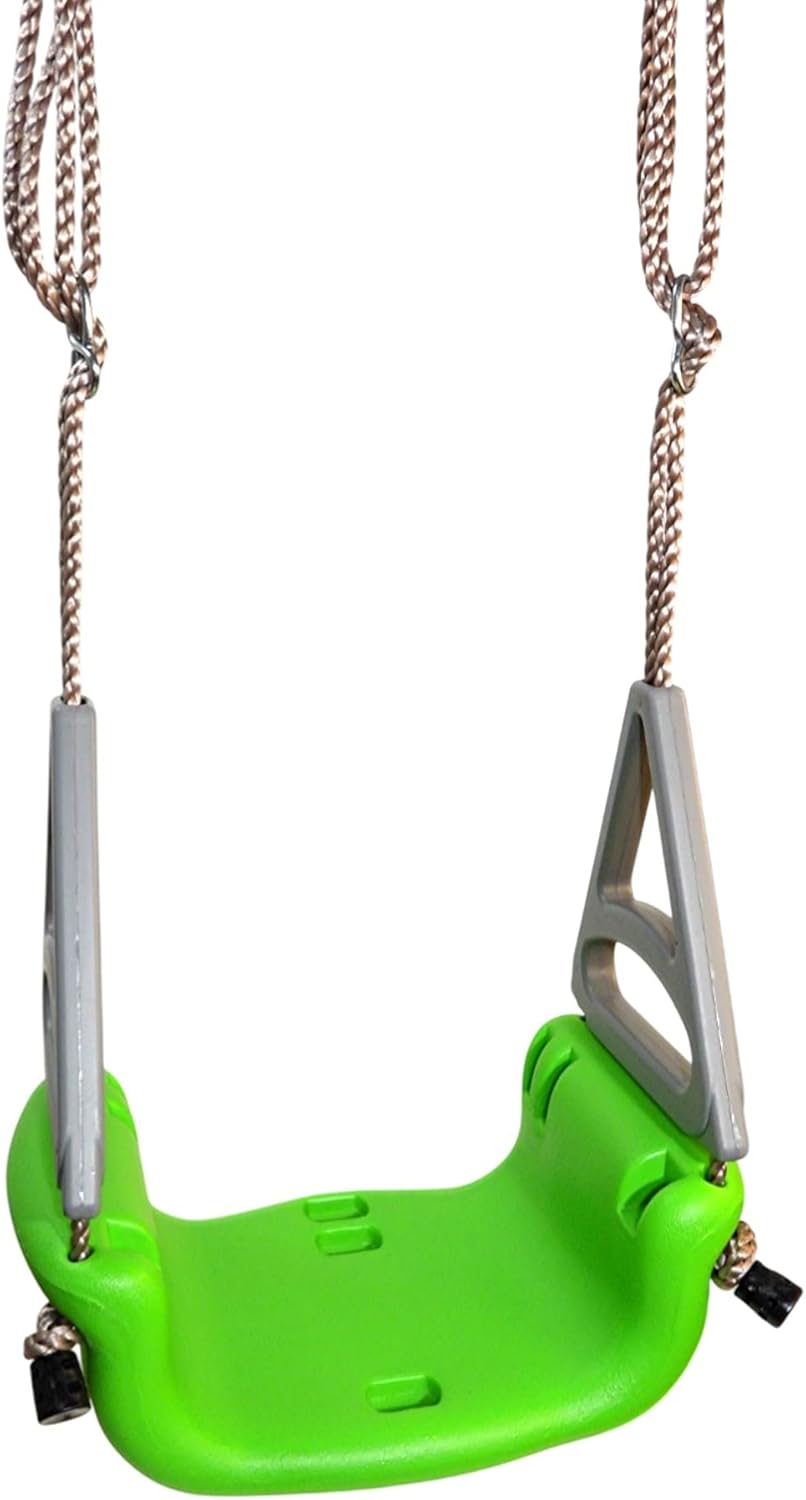 Loggyland Mitwachsender Babyschaukelsitz 3in1 von 3 bis 12 Jahre I Kleinkind I mitwachsend I grau ap