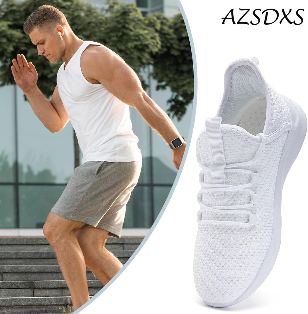 AZSDXS Laufschuhe Herren Atmungsaktive Sportschuhe Sneaker Turnschuhe Running Schuhe Strassenlaufsch