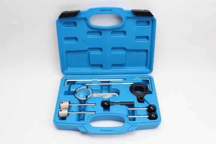 CCLIFE Motor Einstellwerkzeug Arretierwerkzeug Steuerzeiten Werkzeug Diesel Kompatibel mit VAG VW Au