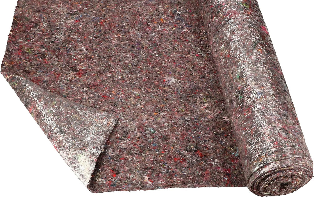 KOTARBAU® Malerfilzmatte Filz 1 x 25 m 180 g/m2 mit Anti-Rutsch-Folie als Bodenschutz, 1 x 25 m