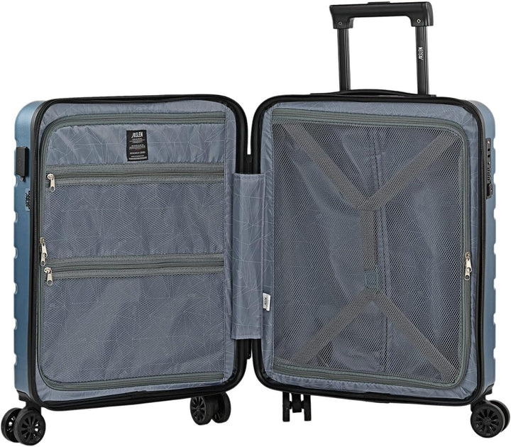 JASLEN - Handgepäck Koffer Trolley - Reisekoffer Mit Rollen und Reisekoffer Hartschalenkoffer für Vi