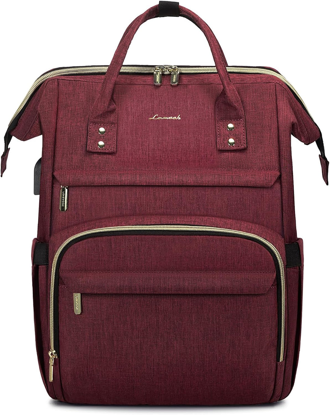 LOVEVOOK Rucksack Damen Klein, Schulrucksack MĂ€dchen Teenager mit 14 Zoll Laptopfach, Wasserdicht Ru