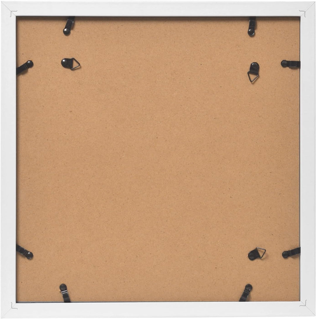 EUGAD 3D Bilderrahmen zum Befüllen, Objektrahmen Spardose 30x30 cm, tiefer Rahmen für Objekte bis 3