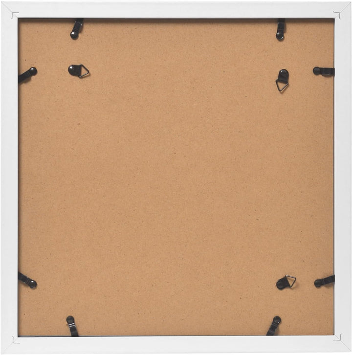 EUGAD 3D Bilderrahmen zum Befüllen, Objektrahmen Spardose 30x30 cm, tiefer Rahmen für Objekte bis 3