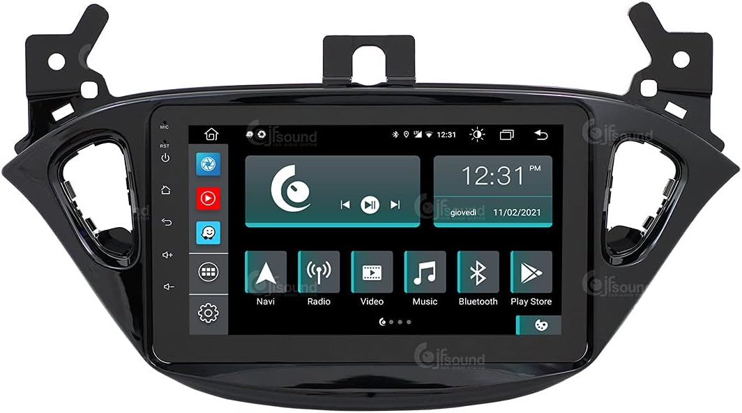 Costum fit Autoradio für Opel Corsa E Android GPS Bluetooth WiFi Dab USB Full HD Touchscreen Display