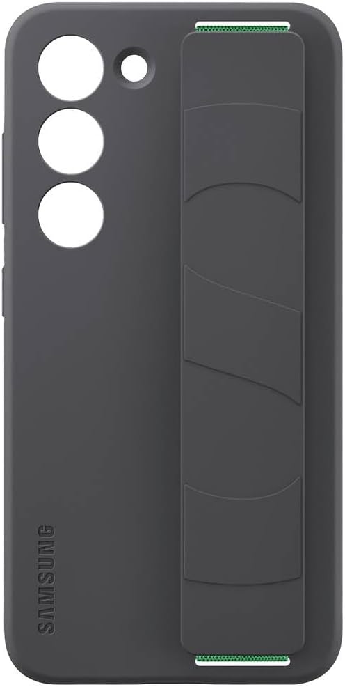 Samsung Silicone Grip Smartphone Case EF-GS911 für Galaxy S23, Handy-Hülle, Fingerhalterung, Schlank