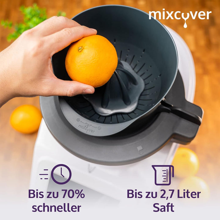 mixcover Saftpresse/Zitruspresse für Monsieur Cuisine Connect MCC, Entsafter, Zubehör für Monsieur C