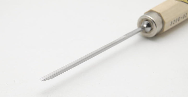 "KIRSCHEN" Werkzeuge 3206008 | Kerbschnitzbeitel mit Weissbuchenheft Stich 6, gerade & flacher Höhlu