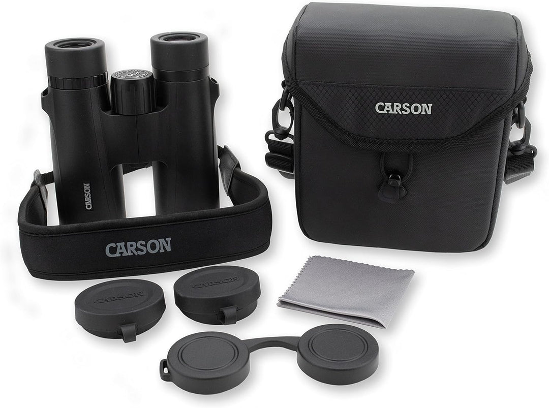 Carson Full-Size Fernglas VX-Baureihe, 8x42mm, hohe Auflösung, wasserdicht und Anti-Beschlag (VX-842