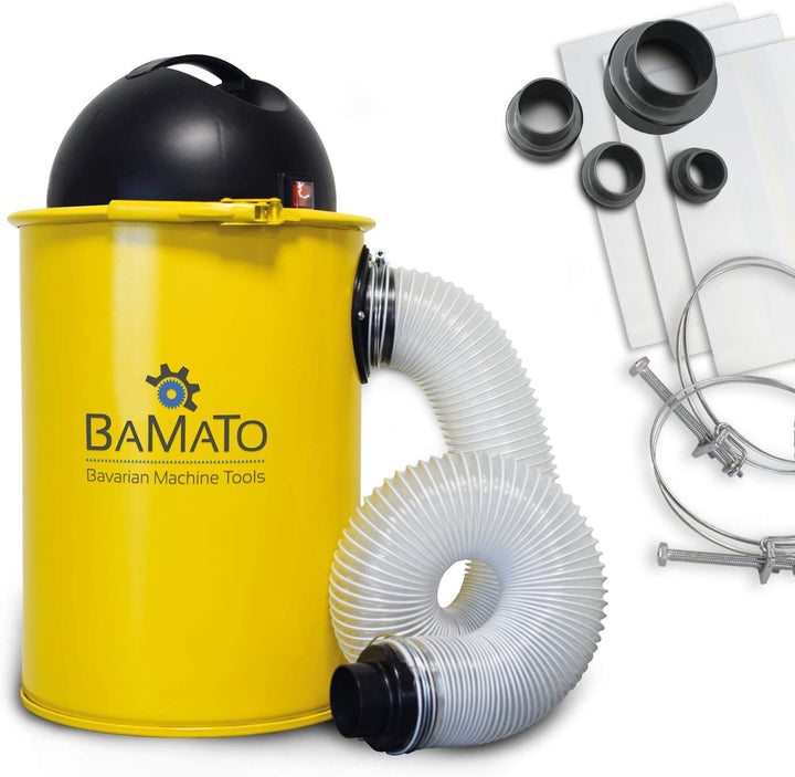 BAMATO AB-110 inkl. Adapter Set Absauganlage, 230 V, XXL-Lieferumfang
