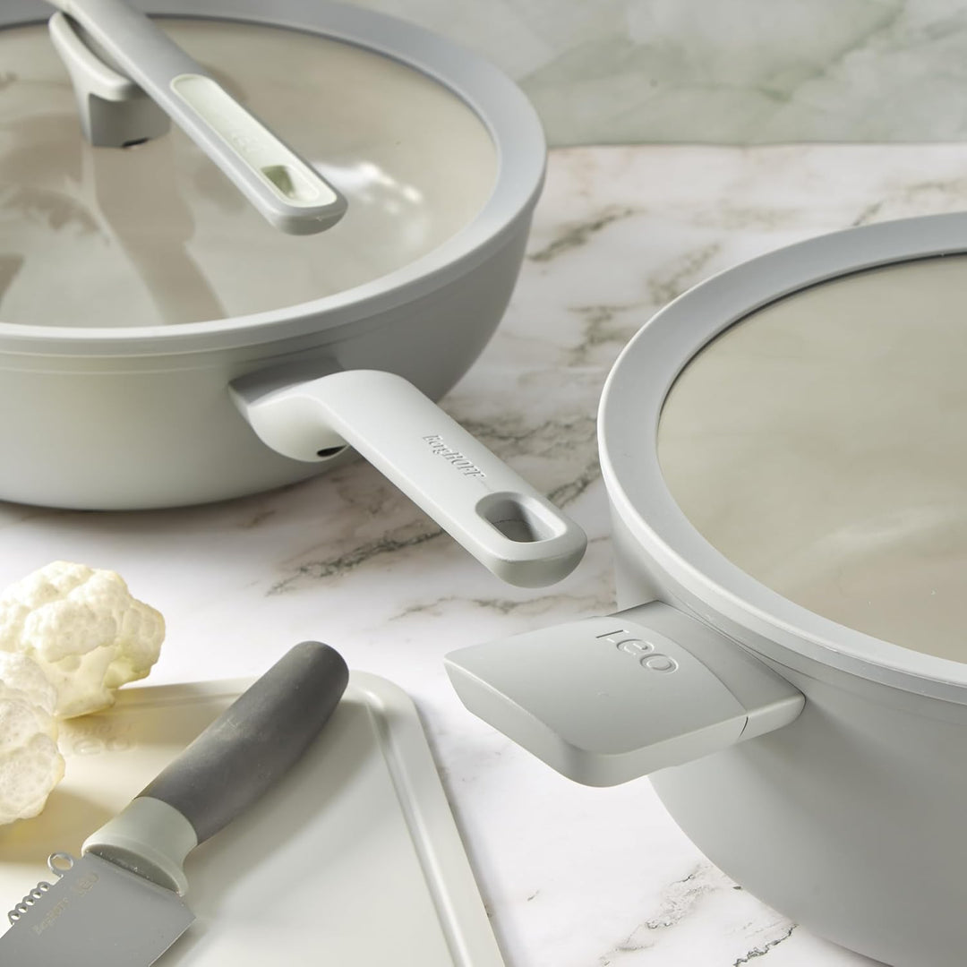 BergHOFF Leo Suppen-/ Gemüsetopf mit Deckel Balance Moonmist 28 cm - Leo