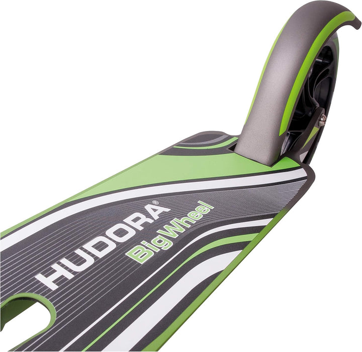 HUDORA BigWheel Style 230 Scooter - Stabiler Aluminium-Roller mit grosser Trittfläche - Höhenverstel