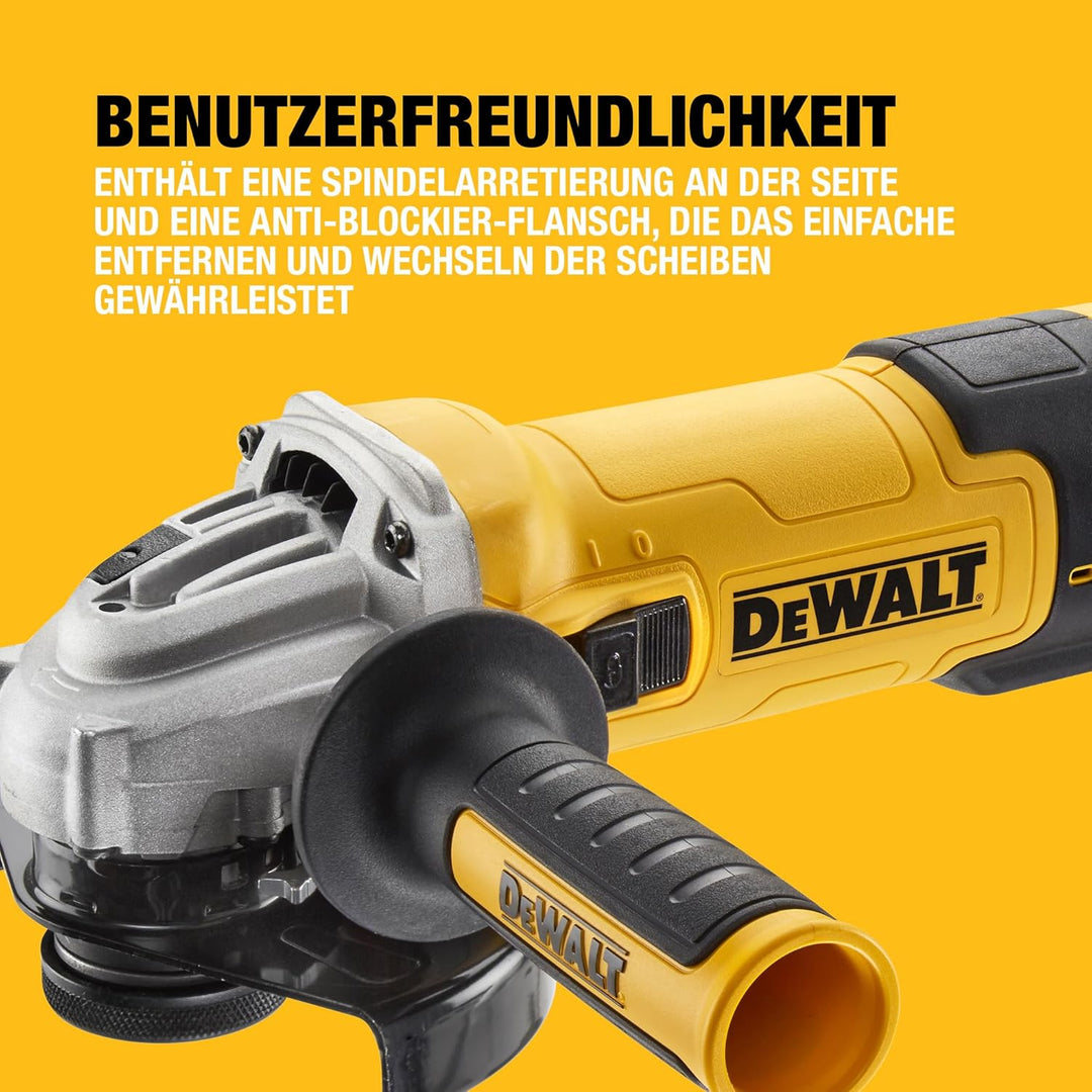 DEWALT Elektr-Winkelschleifer 125mm 1500W Beton,