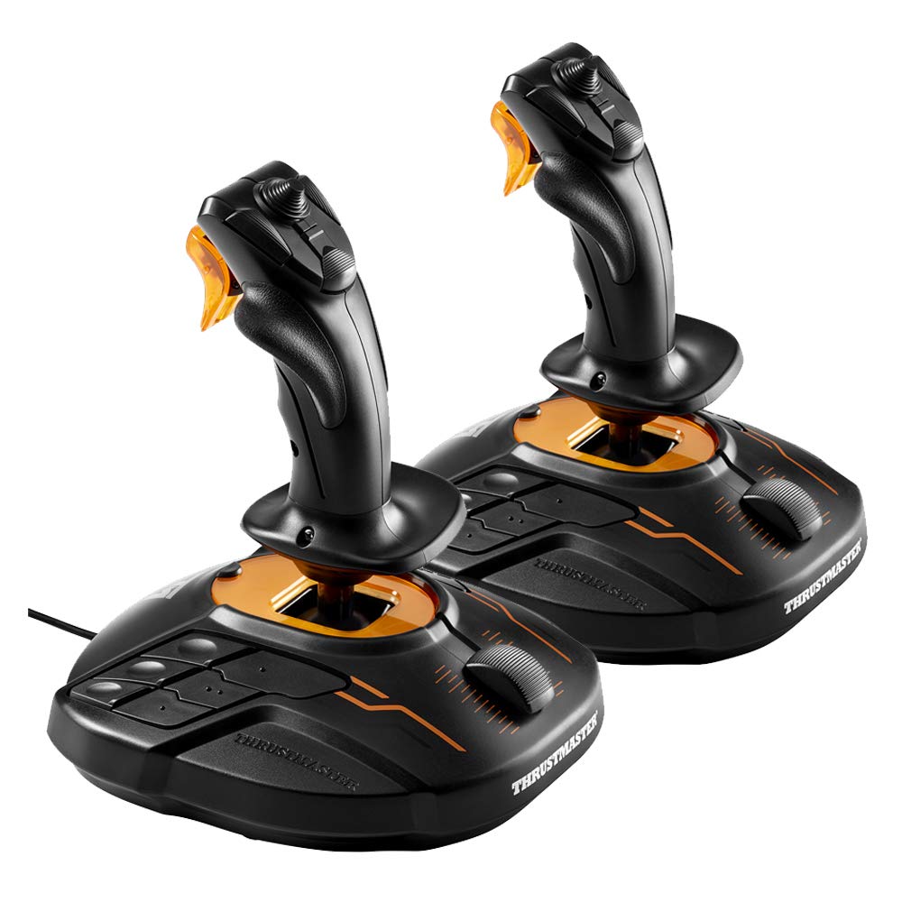 Thrustmaster T16000M FCS Space Sim Duo - Pack de 2 Joysticks für PC T16000M FCS Duo Stick, T16000M F
