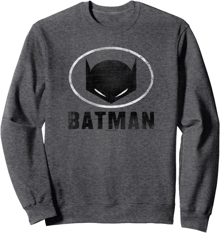 Batman Mask in Oval Sweatshirt