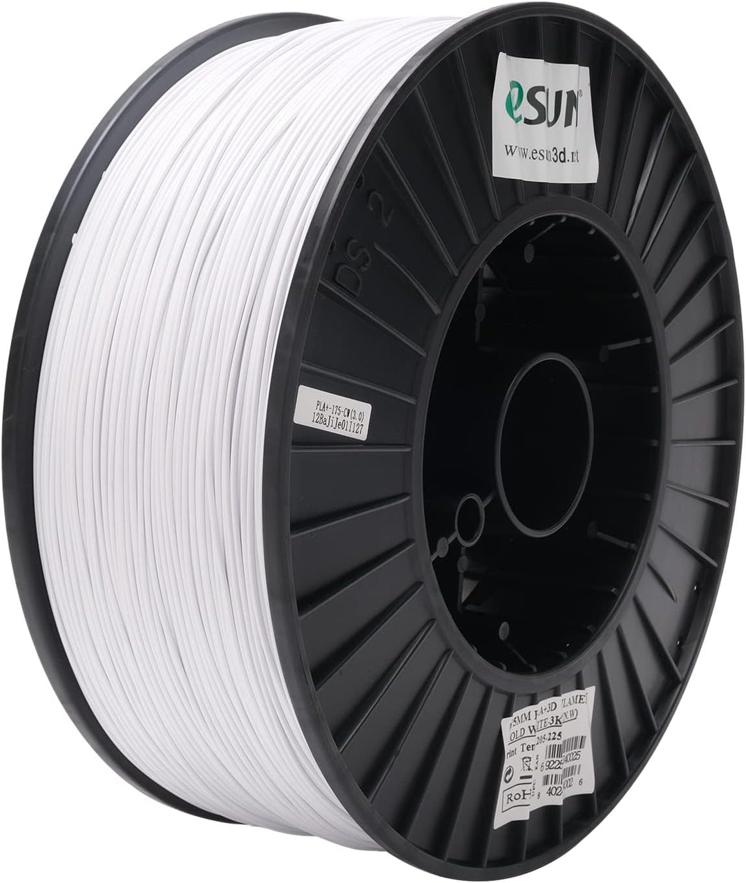 eSUN PLA+ Filament 1.75mm, 3D Drucker Filament PLA Plus, Massgenauigkeit +/- 0.03mm, 3kg Spule (6.6