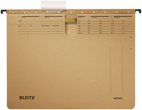 Leitz Hängehefter Alpha/1914 – 00 – 00 naturbraun Inh. -a4-lot-25