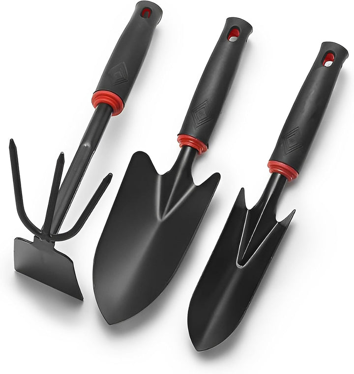 3 Stück Gartengeräte, Balkon Werkzeug Set, Garten Zubehör, Fugenkratzer Unkraut, Gartenschaufel, Gar