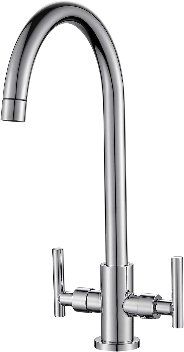 Cobbe Küchenarmatur, Küchenarmatur, Doppelhebel, 360° schwenkbarer Auslauf, Küchenarmaturen, Mischba