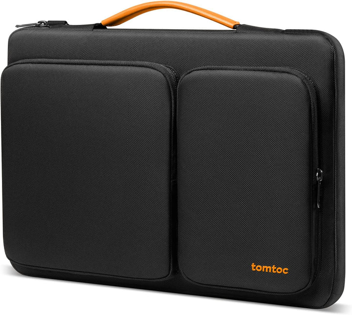 tomtoc 360° Tasche Hülle Kompatibel mit 15,6 Zoll Acer, ASUS, Dell, HP, Lenovo Laptop Notebook Chrom
