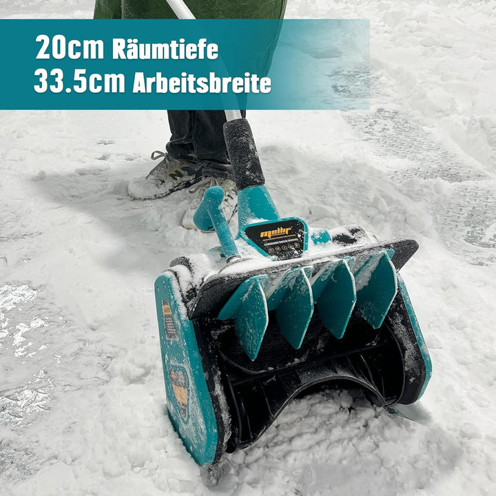 Witlight kabellos Akku-Schneefräse (nur Werkzeuge kein Akku)
