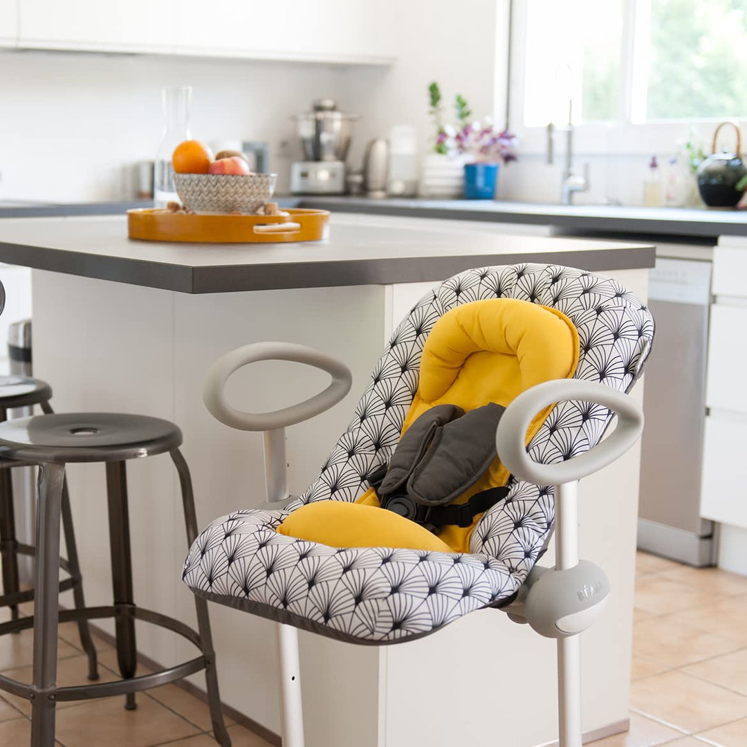 BÉABA, Up & Down III - Babywippe - Wippe für Babys und Kleinkinder - Höhenverstellbar - Schaukelfunk