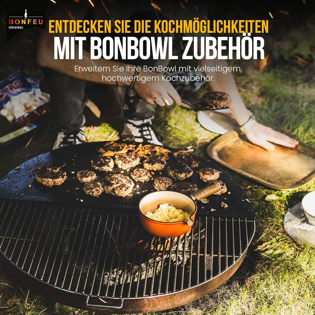 BonFeu BonBowl Feuerschale 80cm - Feuerschalen für den Garten - Feuerstelle Outdoor - Feuerschale mi